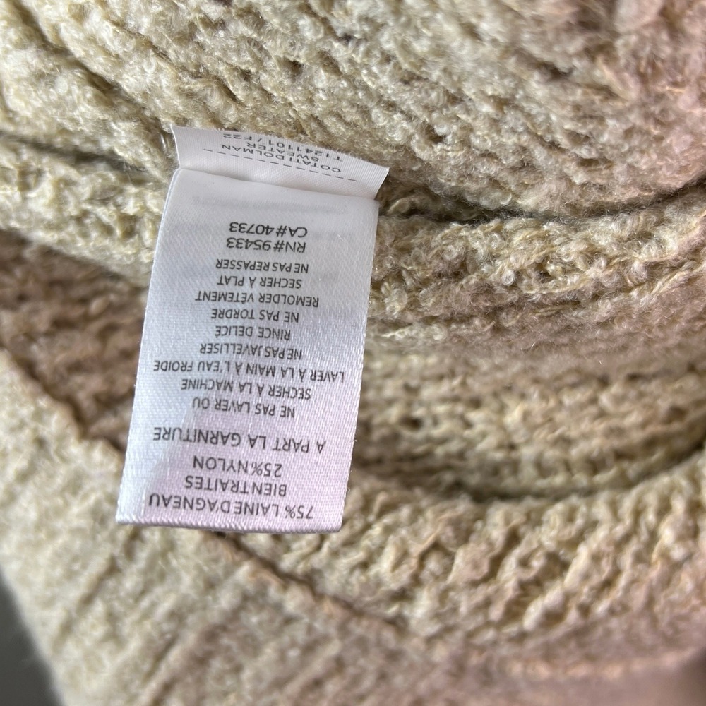 Toad&Co Cotati Dolman Wool Sweater 2020s Women's M Gorpcore Coastal Grandmother - Picture 6 of 6